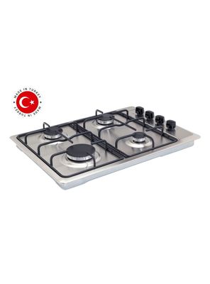 Imagen 2 del producto Encimera a Gas 4 Quemadores SSE-64200 KBN IX Gris