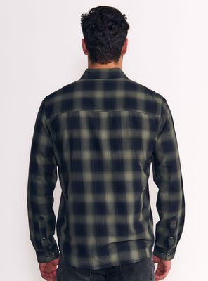 Imagen 2 del producto Camisa Regular Cuadro Difuminado