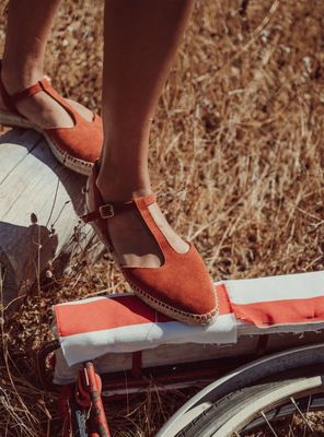 Imagen 2 del producto Alpargata Cadiz Terracota Cuero Mujer