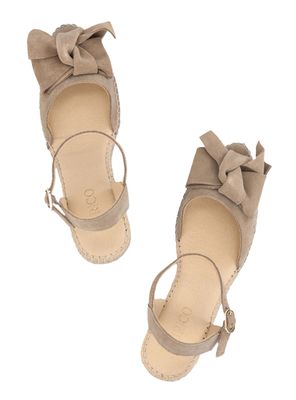 Imagen 2 del producto Alpargata Cuero Cuña Coconut Alto Mujer