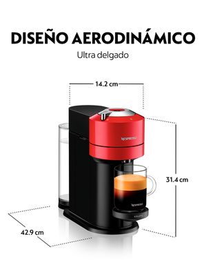 Imagen 2 del producto Cafetera de Cápsulas Vertuo Next Roja