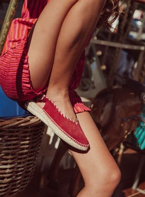 Alpargata Laura Cuero Mujer