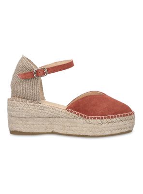 Sandalia Cuña Cuero Marsella Mujer