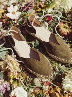 Alpargata Santorini Cuero Mujer