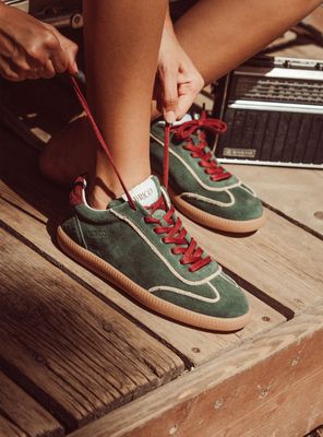 Zapatilla Urbana Mujer Groove Cuero