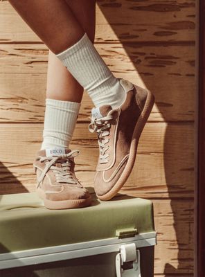 Zapatilla Urbana Cuero Groove Mujer