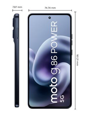 Imagen 2 del producto Smartphone Moto G86 Power 5G 256GB 6.67' Azul Liberado