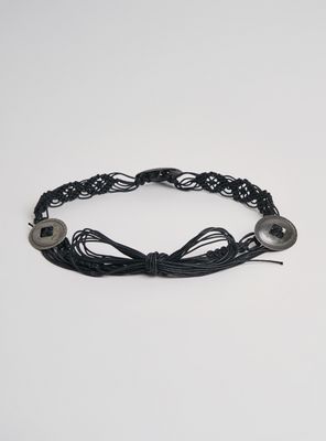 Imagen 2 del producto Cinturón Tipo Cowboy Tejido con Hebilla Metálica