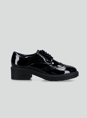 Zapato Oxford Acordonado Mujer