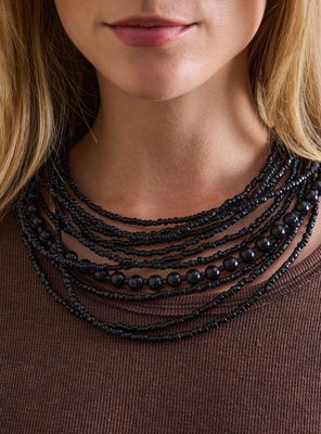 Imagen 2 del producto Collar de Mostacillas Unicolor