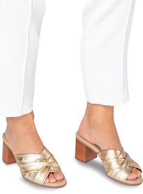 Sandalia Cuero Roxxy659812 Mujer