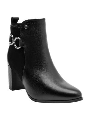 Imagen 2 del producto Botín Brm0306 Cuero Taco Alto y Puntera Fina Mujer