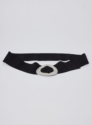 Imagen 2 del producto Cinturón Ancho con Hebilla Metálica Tipo Suede