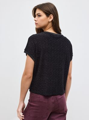 Imagen 2 del producto Polera Hilo Metalizado Manga Corta