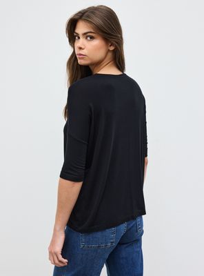 Imagen 2 del producto Polera Holgada Manga Tres Cuartos