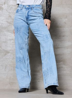 Imagen 1 del producto Jeans Baggy Tiro Bajo Puffin Colab Studio 95