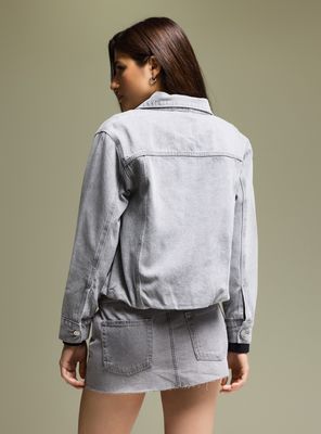 Imagen 2 del producto Chaqueta Balloon con Cuello Funnel