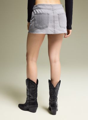 Imagen 2 del producto Falda Mini Cierre Largo en Exterrior