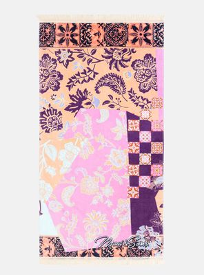 Toalla de Playa 5AV1019WV 90x170 cm Algodón