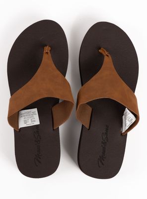 Sandalia Plataforma Lisa Mujer