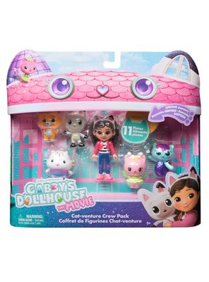 Figuras Giftset Cat-venture Crew Película Gabby's Dollhouse