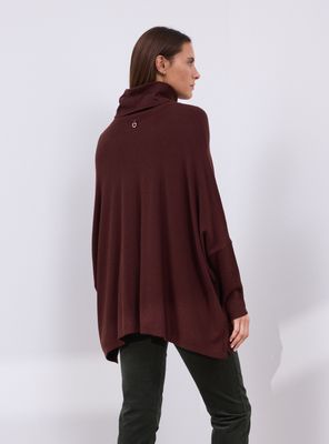 Imagen 2 del producto Sweater Tipo Poncho Cuello Beatle