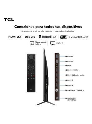 Imagen 2 del producto QLED Smart TV 85' 4K UHD P8K Gamer