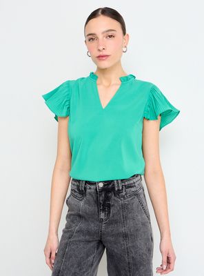 Blusa Doble Vuelo Regular