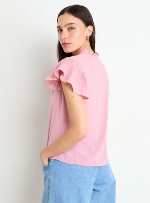 Imagen 2 del producto Blusa Doble Vuelo Regular Manga