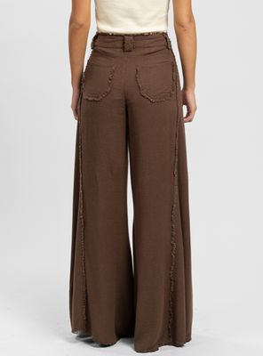 Imagen 2 del producto Pantalón Anna Flecos Café