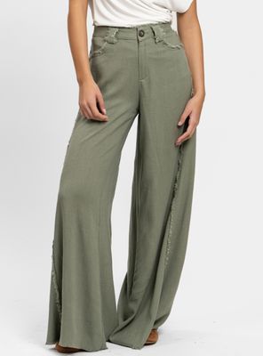 Pantalón Anna Flecos Verde