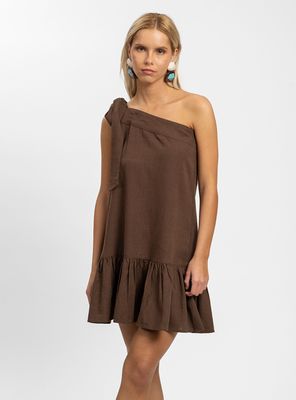 Vestido Agatha Café