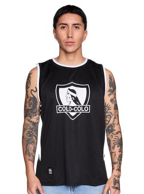 Polera sin Manga Print Tank