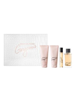 Perfume Gorgeous EDP Mujer 100 ml + Body Lotion 100 ml + Shower Gel 100 ml + EDP Mini 10 ml
