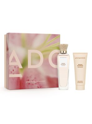 Imagen 2 del producto Set de Perfume Aguafresca Rosas Blancas EDT Mujer 120 ml + Loción Corporal Hidratante 75 ml