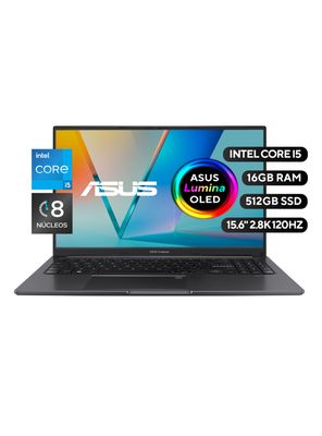 Imagen 2 del producto Notebook Vivobook 15 OLED X1505 Intel Core i5 16GB RAM 512GB SSD 15.6'' 2.8K 120Hz