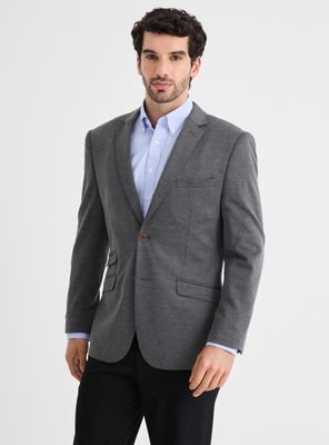 Imagen 1 del producto Veston Recto Liso Color Tela Knit