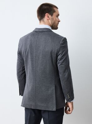 Imagen 2 del producto Veston Recto Tela Knit Lisa Color