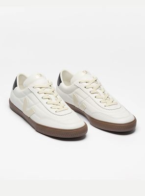 Imagen 2 del producto Zapatilla Urbana Mujer Panenka Leather White Black Bark