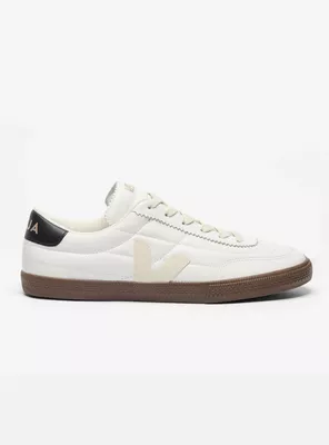 Zapatilla Urbana Mujer Panenka Leather White Black Bark