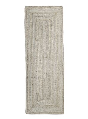 Alfombra de Pasillo Yute 70x200 cm Natural