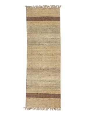 Alfombra de Pasillo Yute 70x200 cm Nordic Café