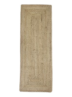 Alfombra de Pasillo Yute 70x200 cm Kaya Natural