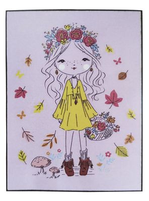 Alfombra Infantil 100x133 cm Chic