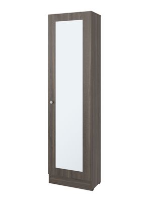 Clóset Praga 1 Puerta Con Espejo Milan 180.1x49.1x30.2 cm
