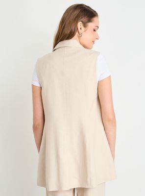 Imagen 2 del producto Blazer Liso sin Manga Cuello V