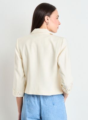 Imagen 2 del producto Blazer Liso Manga Tres Cuartos