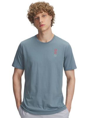 Polera Logo Circle Stack Ss Manga Corta