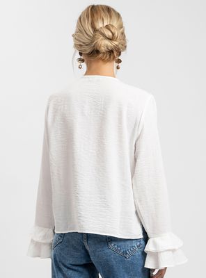 Imagen 2 del producto Blusa Flor Blanca