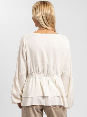 Imagen 2 del producto Blusa Violeta Blanca